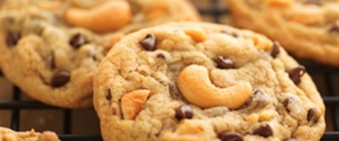 Cashew and Almond Nut Cookies