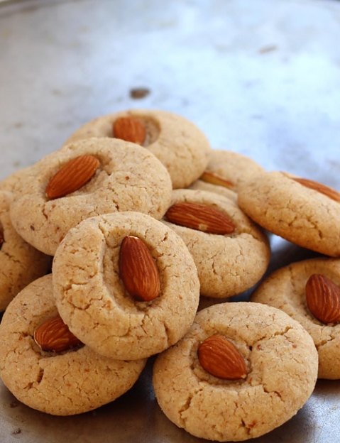 Eggless Almond Cookie recipe