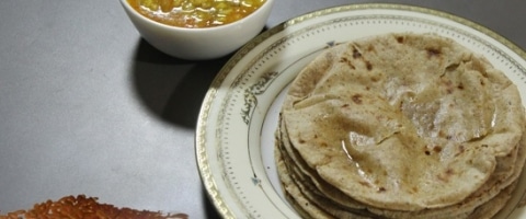 Alsi ki Roti Recipe - Chapati with Flax Seeds