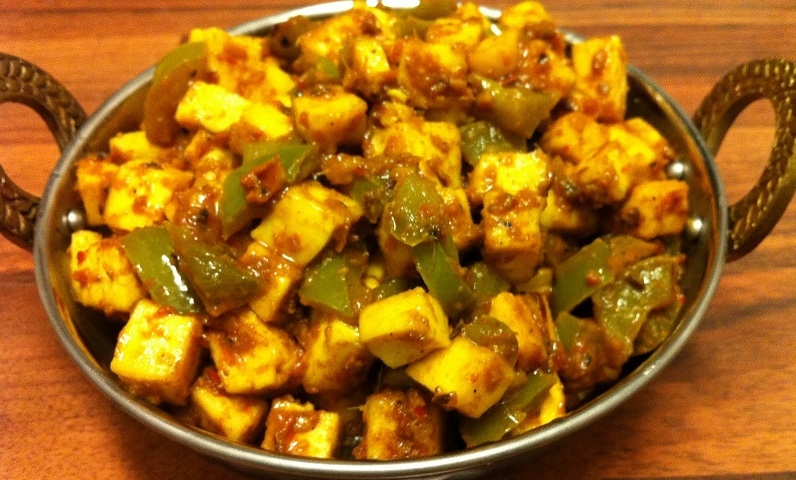 कढाही पनीर - Kadai Paneer Recipe