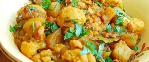 गोभी आलू की सब्जी  - Aloo Gobi Recipe - Aloo Gobi Sabzi - Aloo Gobi Masala Recipe