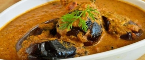 Brinjal Curry Recipe | Eggplant Curry | Baingan Curry Recipe