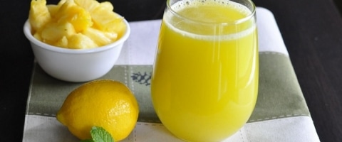 नीबू पोदीना शरबत - Lemon and Mint Juice Recipe