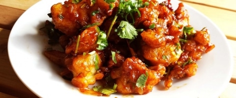 Gobi Manchurian or Cauliflower Manchurian Recipe