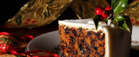 Eggless Christmas Cake Recipe