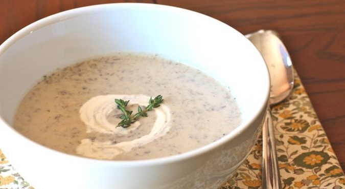 मशरूम सूप - Creamy Mushroom Soup