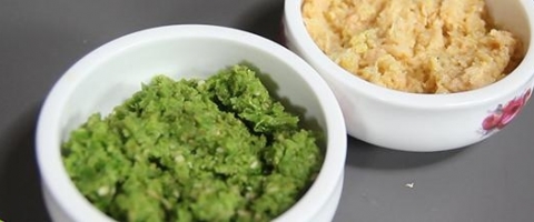 Ginger Paste and Green Chilli Paste Recipe