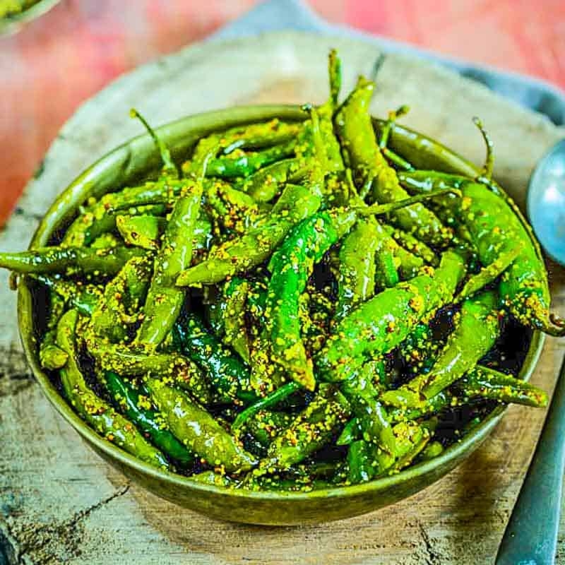 Green Chilly Pickle Recipe