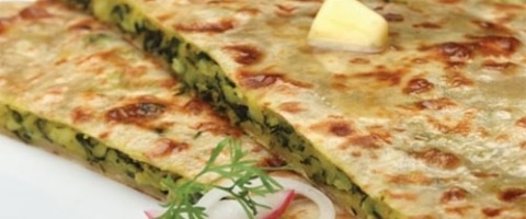 पिज्जा परांठा - Pizza Paratha Recipe