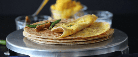 पपीता के परांठे - Papaya Paratha Recipe