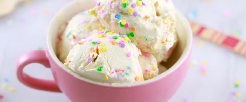 Curd Ice Cream Recipe - Indian Yogurt Ice Cream Recipe