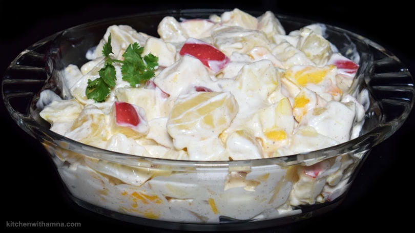 Fruit Cream Recipe – Fruit Salad Whipped Cream Recipe
