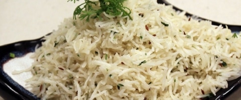जीरा चावल - Jeera Rice Recipe - Zeera Rice Recipe
