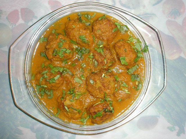 Kaddu Kofta Curry Recipe