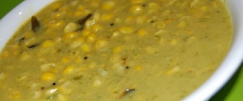 मकई की करी - Corn Curry Recipe