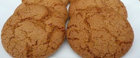 जिंजर नट्स - Gingernuts Cookies - Ginger Nuts Biscuits Recipe