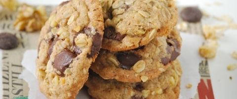 चॉकलेट अखरोट कुकीज - Chocolate Walnut Cookies Recipe