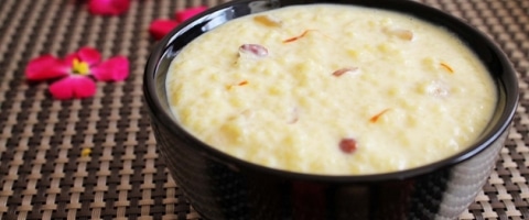खीर - Rice Kheer Recipe
