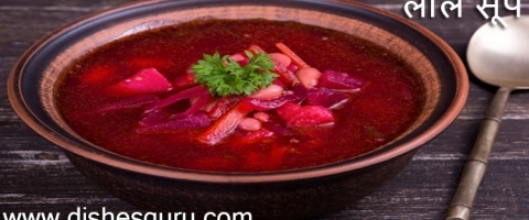 लाल सूप - Carrot Soup Recipe - Gajar Ka Soup