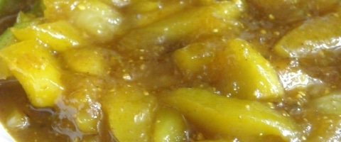 आम का हींग वाला अचार - Mango Hing Pickle Recipe - Mango Sweet Sour Pickle Recipe