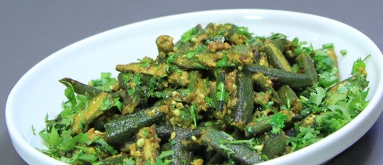 दही वाली भिन्डी - Dahi wali Bhindi - Dahi Bhindi Recipe - Spice curd okra
