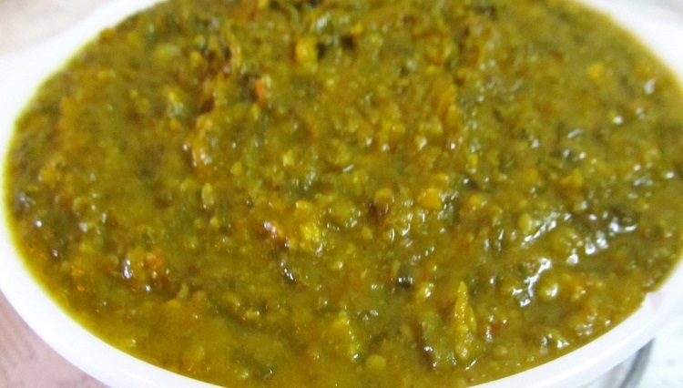 सिन्धी साई भांजी - Sai Bhaji Recipe - Sindhi Sai Bhaji Vegetarian Recipe