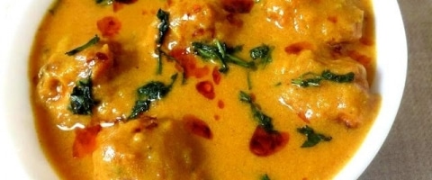गोविन्द गट्टे की सब्जी - Govind Gatta Curry Recipe