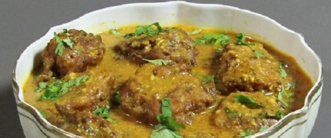 कद्दू के कोफ्ते - Kaddu Kofta Curry Recipe